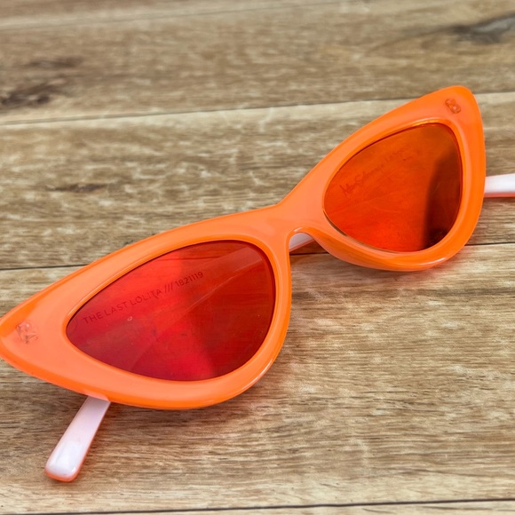 Adam Selman x Le Specs Luxe Lolita 49mm Cat Eye Sunglasses - Picture 3 of 7